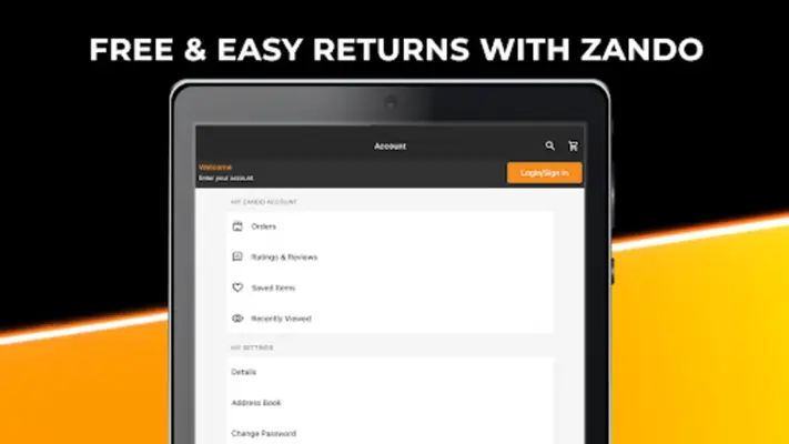 Zando android App screenshot 2